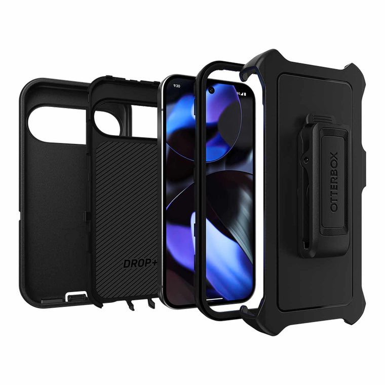 OtterBox Defender Case with Holster Bulk Black for Google Pixel 9/9 Pro