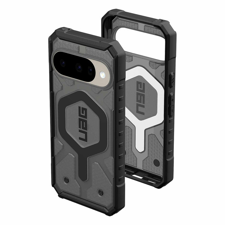 UAG Pathfinder Rugged Clear Case w/Magnet Ash/Black for Google Pixel 10/10 Pro