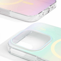 Ideal of Sweden Clear Case Mid MagSafe Shimmer for iPhone 16e/15/14/13