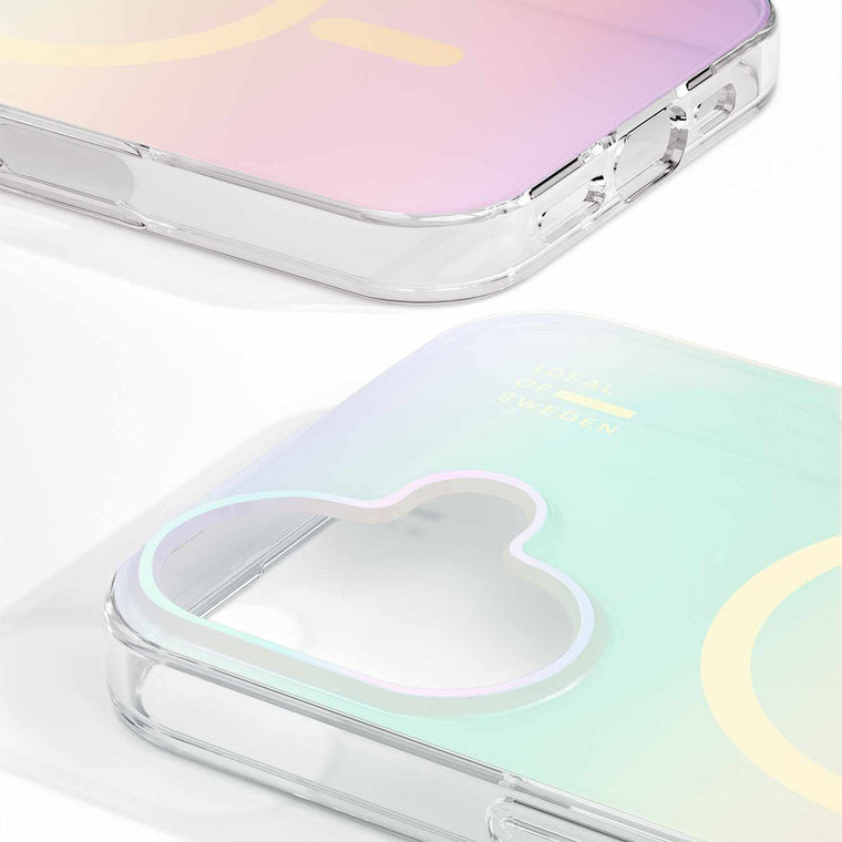 Ideal of Sweden Clear MagSafe Mid Case Shimmer for iPhone 16