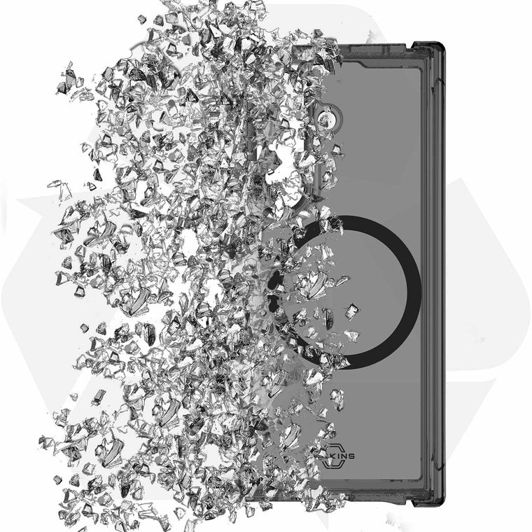 SGQ7HIMCLBKTR Hybrid_R Hinge w/MagSafe Case Galaxy Z Fold7 Smoke/Transparent
