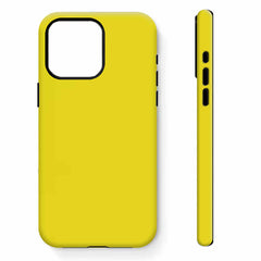 Bulk Packaging 2 Layer Case Yellow for iPhone 14