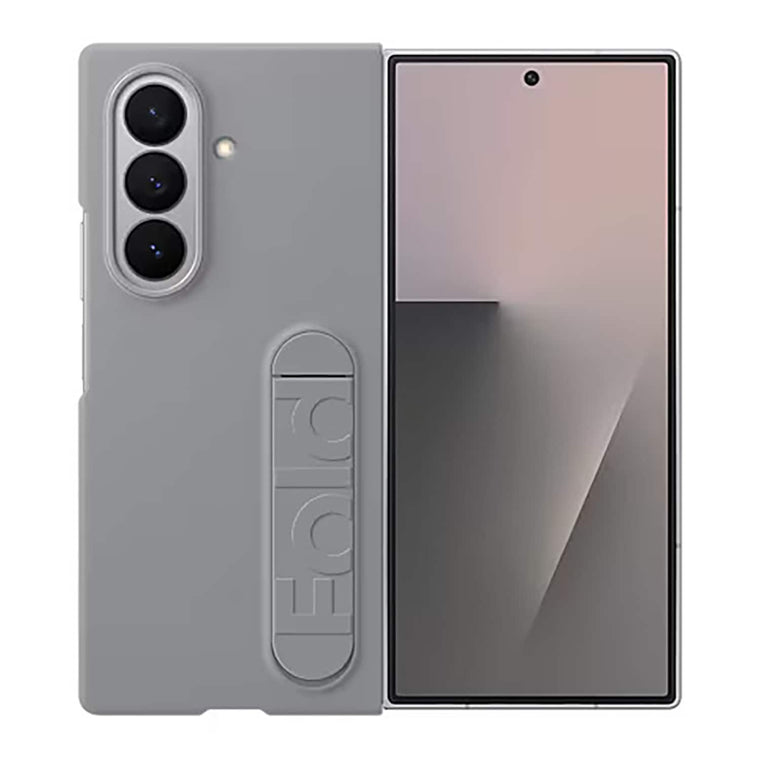 EFMF966CJEGCA Silicone Standing Grip Case Galaxy Z Fold7 Gray