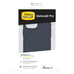 7798407 Defender Pro MagSafe Case w/Camera Control iPhone 17 Riverside (Blue)