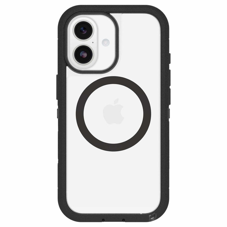 OtterBox Defender Pro XT Clear MagSafe Case w/Camera Control Dark Side (Black) for iPhone 17