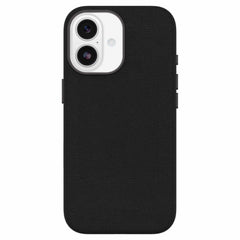 OtterBox Symmetry Cactus Leather MagSafe Case w/Camera Control Noir Ash (Black) for iPhone 17