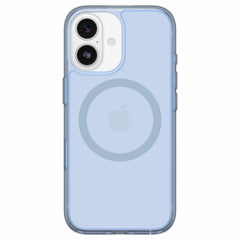 OtterBox Symmetry Clear MagSafe Case w/Camera Control Silver Glade (Blue) for iPhone 17