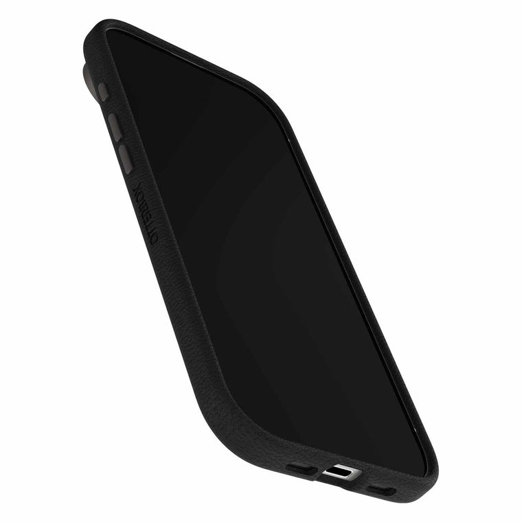 OtterBox Symmetry Cactus Leather MagSafe Case w/Camera Control Noir Ash (Black) for iPhone Air