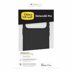 OtterBox Defender Pro MagSafe Case w/Camera Control Black for iPhone 18 Pro/17 Pro