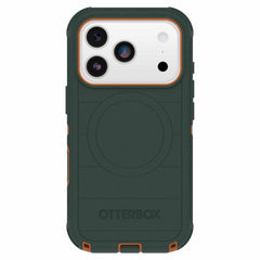 OtterBox Defender Pro MagSafe Case w/Camera Control Coopersmith (Green) for iPhone 17 Pro