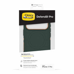 OtterBox Defender Pro MagSafe Case w/Camera Control Coopersmith (Green) for iPhone 18 Pro/17 Pro
