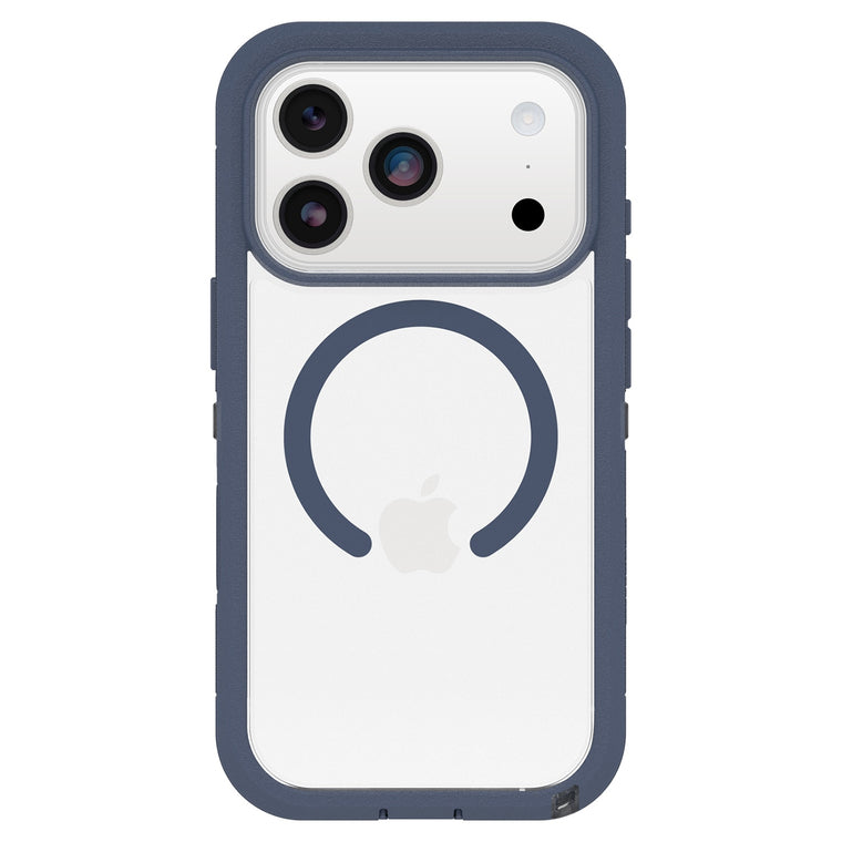 7798458 Defender Pro XT Clear MagSafe Case w/Camera Control iPhone 17 Pro Bootcut (Blue)