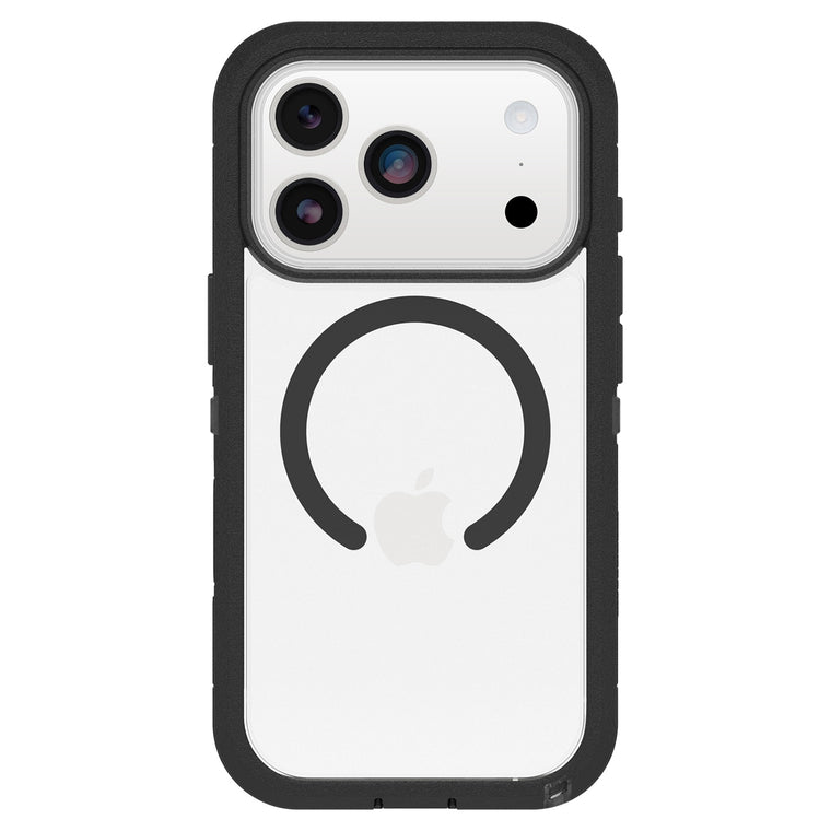 7798459 Defender Pro XT Clear MagSafe Case w/Camera Control iPhone 17 Pro Dark Side (Black)