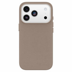 OtterBox Symmetry Cactus Leather MagSafe Case w/Camera Control Grey Comfort for iPhone 18 Pro/17 Pro