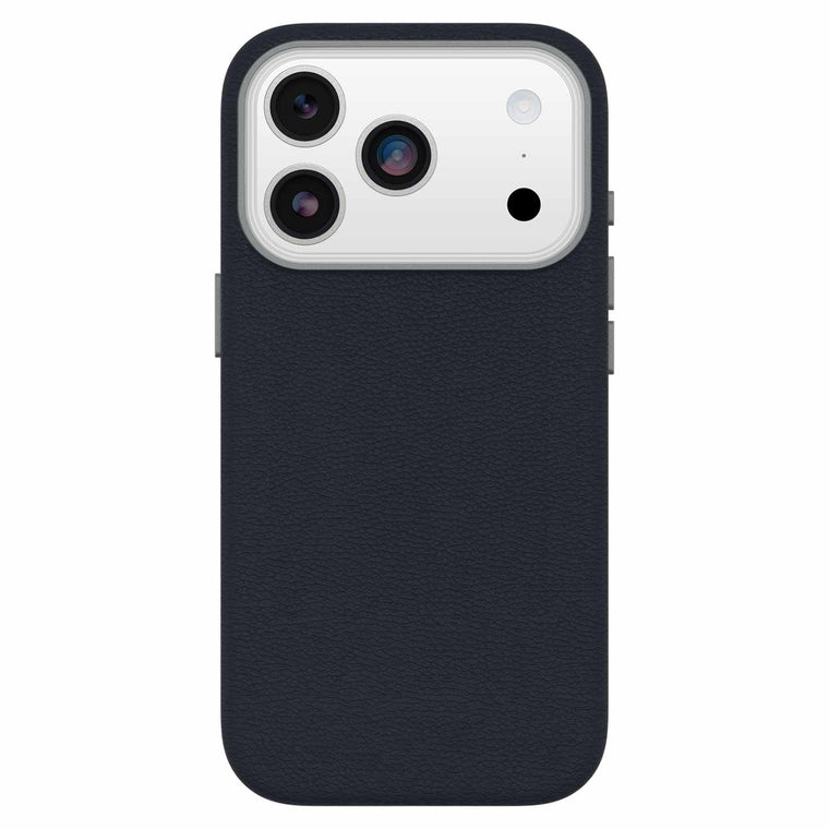 OtterBox Symmetry Cactus Leather MagSafe Case w/Camera Control Riverside (Blue) for iPhone 18 Pro/17 Pro
