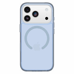 OtterBox Symmetry Clear MagSafe Case w/Camera Control Silver Glade (Blue) for iPhone 17 Pro
