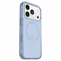 OtterBox Symmetry Clear MagSafe Case w/Camera Control Silver Glade (Blue) for iPhone 17 Pro