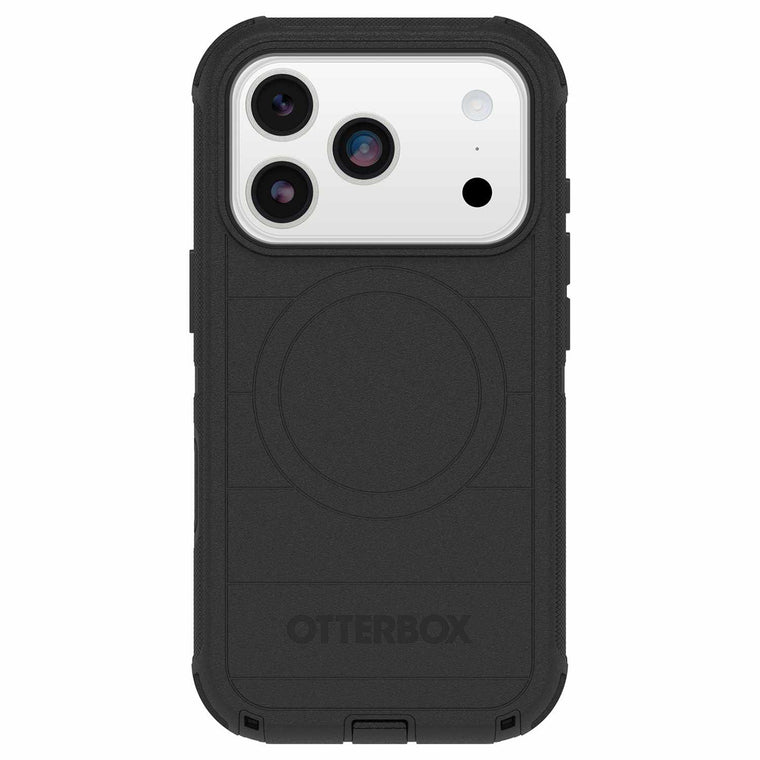 OtterBox Defender Pro MagSafe Case w/Holster Black for iPhone 17 Pro in Bulk Packaging