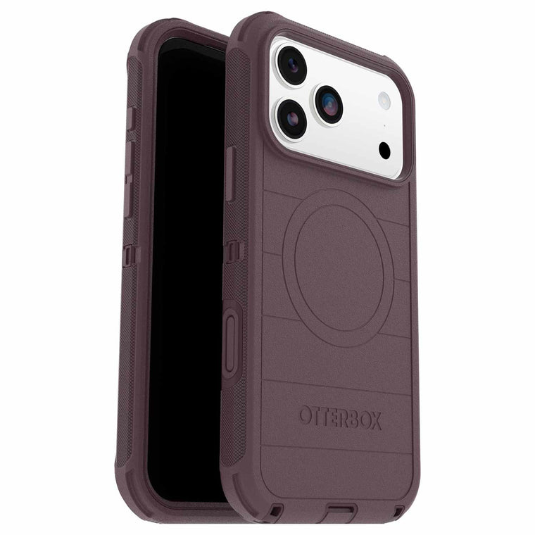 OtterBox Defender Pro MagSafe Case w/Camera Control Trailhead (Purple) for iPhone 17 Pro Max