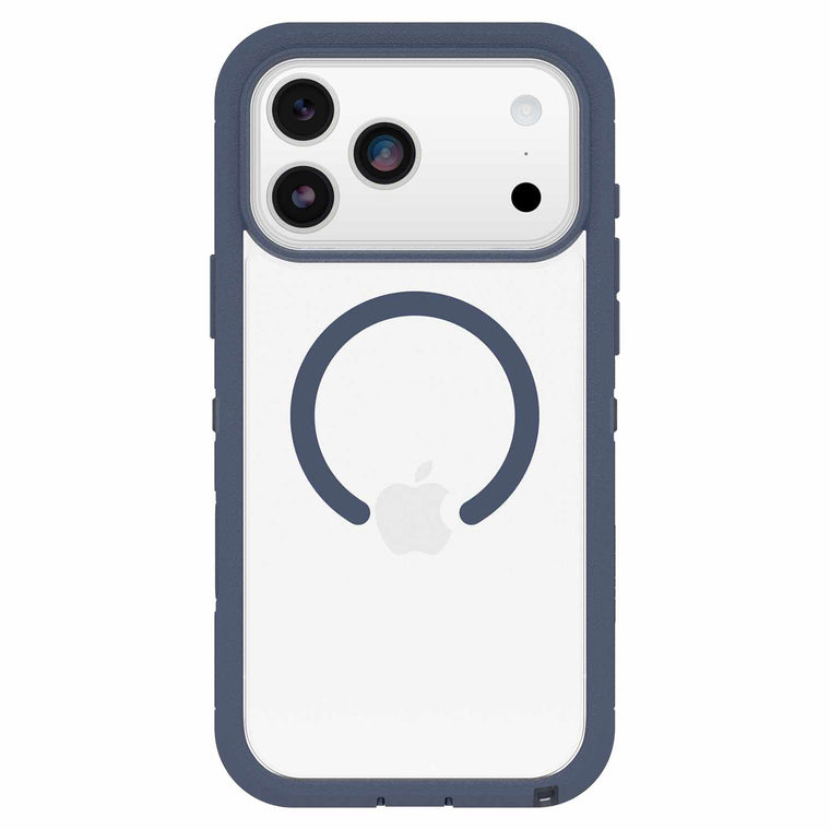 OtterBox Defender Pro XT Clear MagSafe Case w/Camera Control Bootcut (Blue) for iPhone 17 Pro Max