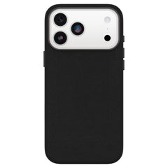 OtterBox Symmetry Cactus Leather MagSafe Case w/Camera Control Noir Ash (Black) for iPhone 17 Pro Max