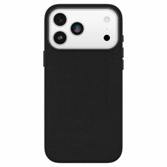 OtterBox Symmetry Cactus Leather MagSafe Case w/Camera Control Noir Ash (Black) for iPhone 17 Pro Max