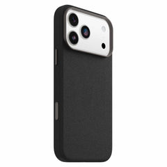 OtterBox Symmetry Cactus Leather MagSafe Case w/Camera Control Noir Ash (Black) for iPhone 17 Pro Max