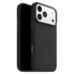 OtterBox Symmetry Cactus Leather MagSafe Case w/Camera Control Noir Ash (Black) for iPhone 17 Pro Max