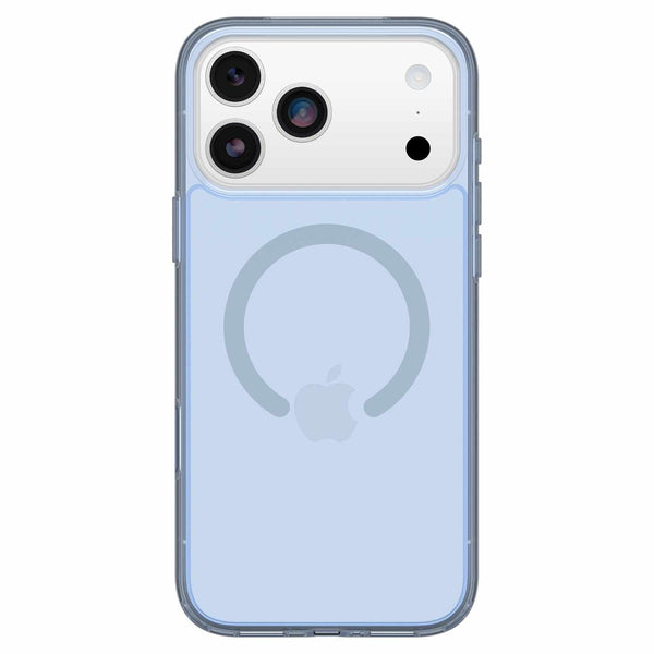 OtterBox Symmetry Clear MagSafe Case w/Camera Control Silver Glade (Blue) for iPhone 17 Pro Max