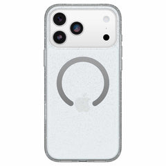 OtterBox Symmetry Clear MagSafe Case w/Camera Control Stardust 3.0 with Blue Tint (Clear) for iPhone 17 Pro Max