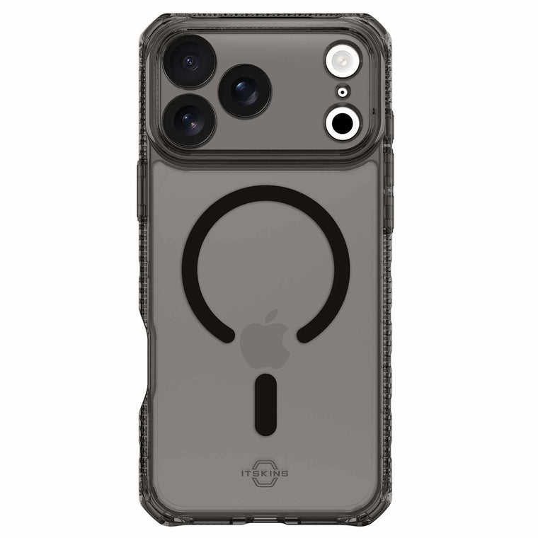 ITSKINS Hybrid_R Vapor MagSafe Case Smoke for iPhone 18 Pro Max/17 Pro Max