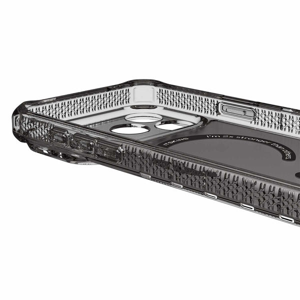 ITSKINS Hybrid_R Vapor MagSafe Case Smoke for iPhone 17 Pro Max