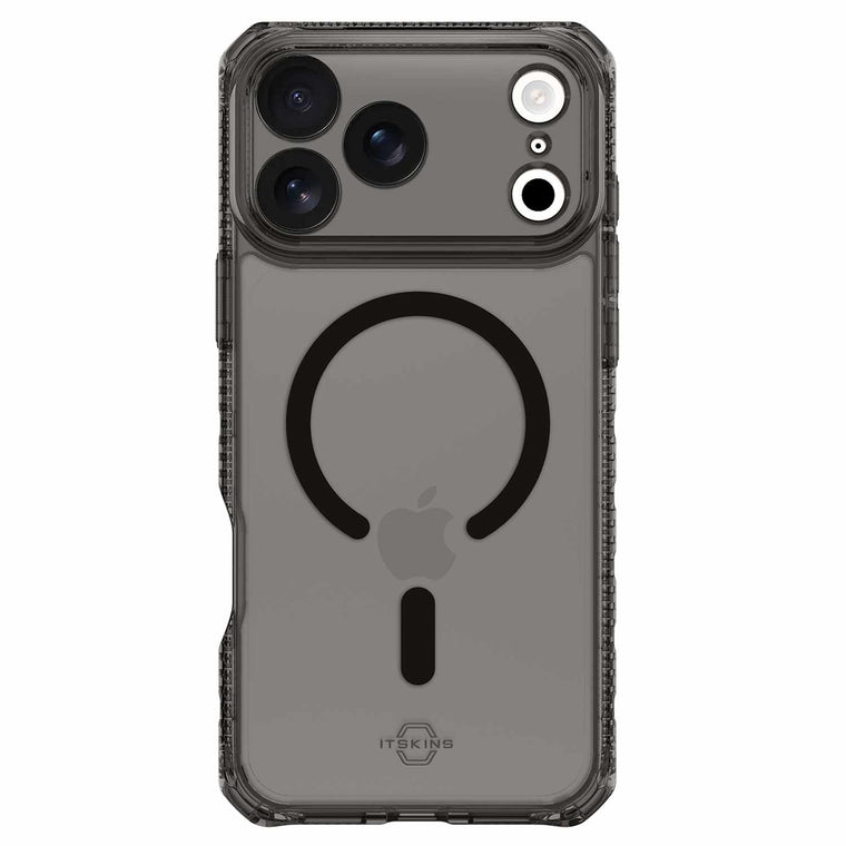 ITSKINS Hybrid_R Vapor MagSafe Case Smoke for iPhone 18 Pro/17 Pro
