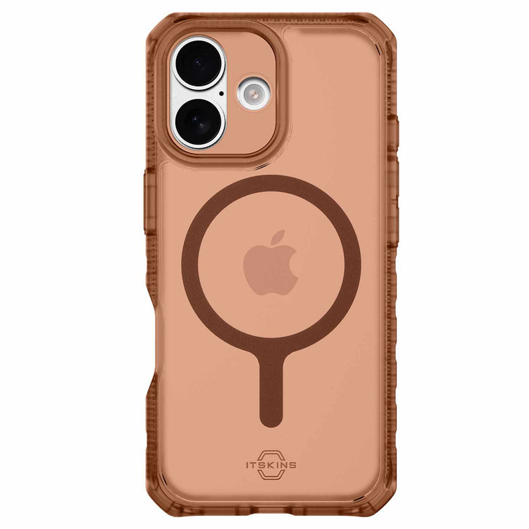 ITSKINS Hybrid_R Frost MagSafe Case Mocha for iPhone 17