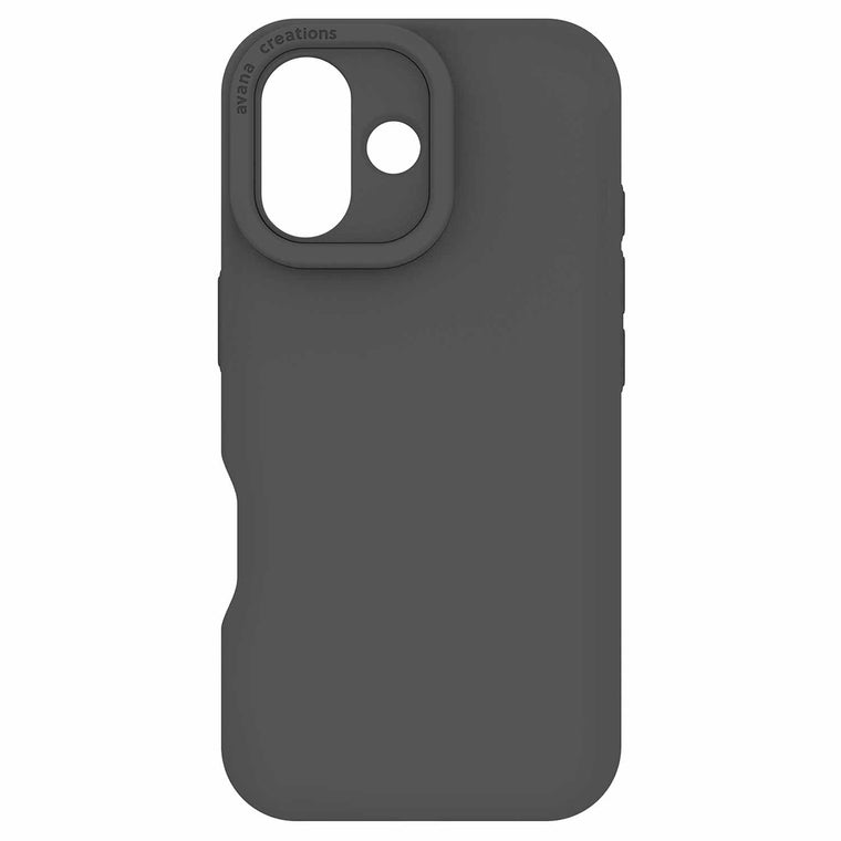 AP7NAVSIKBLCK Velvet MagSafe Case iPhone 17 Ash