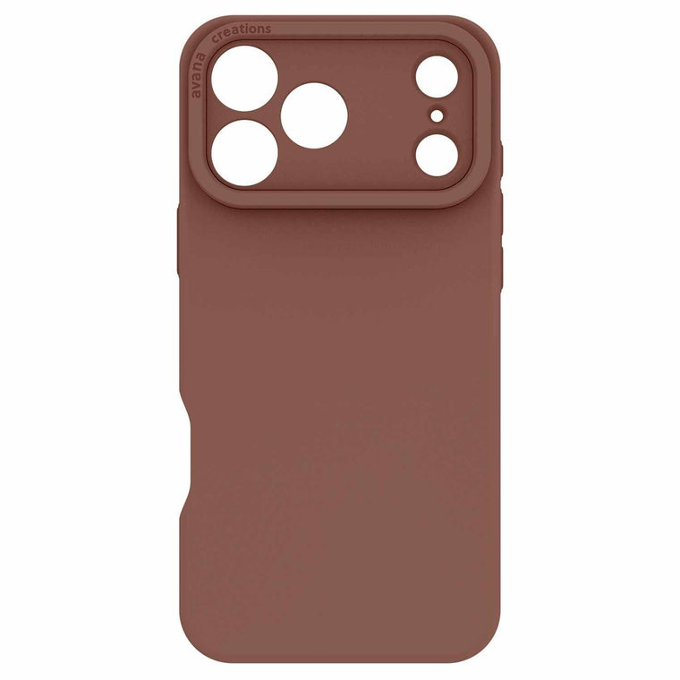 AP7UAVSIKMOCC Velvet MagSafe Case iPhone 17 Pro Max Mocha
