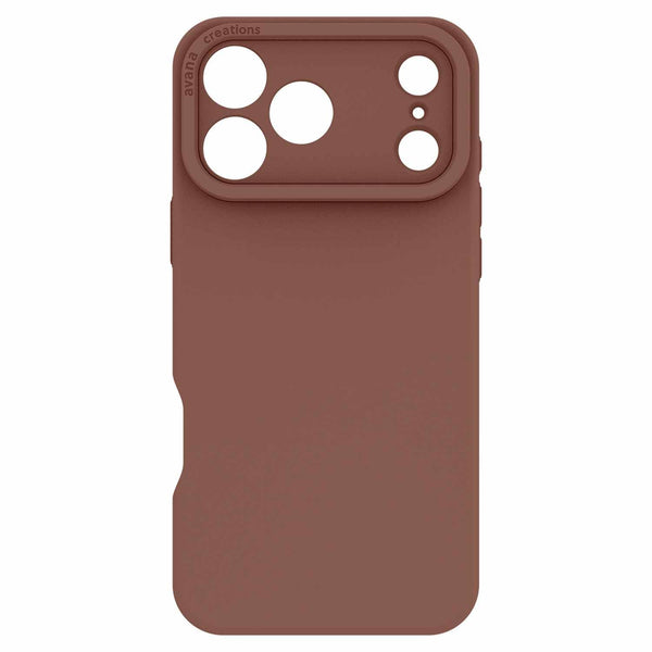 AP7XAVSIKMOCC Velvet MagSafe Case iPhone 17 Pro Mocha