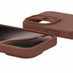 AP7NAVSIKMOCC Velvet MagSafe Case iPhone 17 Mocha