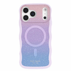 Kate Spade Wavy MagSafe Case Opal Glitter for iPhone 17 Pro Max
