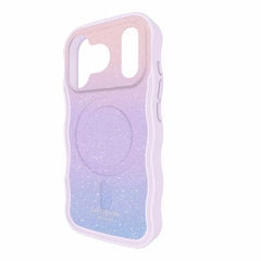 KS057330 Wavy MagSafe Case iPhone 17 Pro Opal Glitter