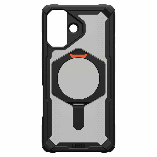UAG Plasma XTE MagSafe Rugged Case Black/Pop Orange for iPhone 17