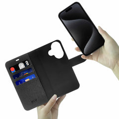 Blu Element Folio 2-in-1 Case Black for iPhone 17