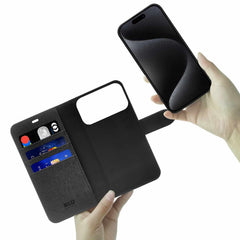Blu Element Folio 2-in-1 Case Black for iPhone 17 Pro