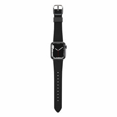 OtterBox Symmetry Cactus Leather Watch Band Noir Ash for Apple Watch 45/44/42 mm