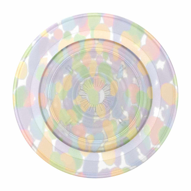 PopSockets PopGrip for MagSafe Round with Adapter Ring Rainbow Glass