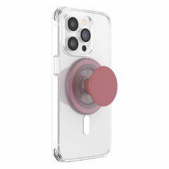 PopSockets PopGrip for MagSafe Round with Adapter Ring Clay Soft Touch