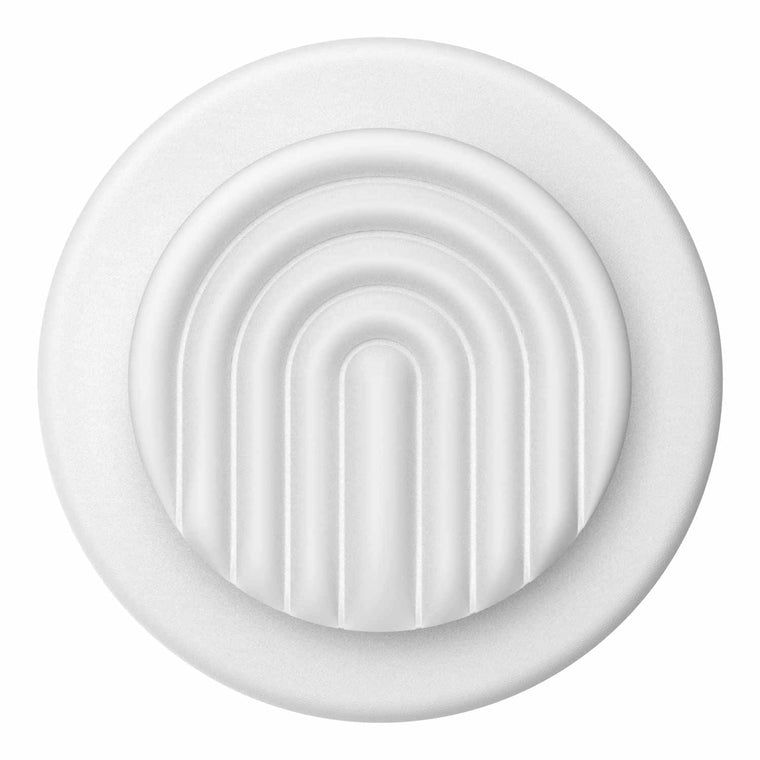 808970 PopGrip for MagSafe Round with Adapter Ring Curves Coconut Creme