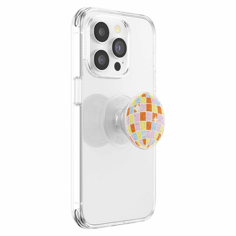PopSockets PopGrip Glitter Retro Disco