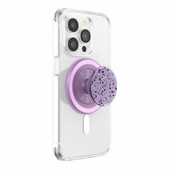 808980 PopGrip for MagSafe Round with Adapter Ring Sugar Plum Speckle