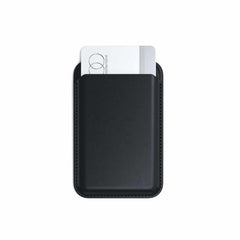 STVLWK Vegan-Leather MagSafe Wallet Stand Black
